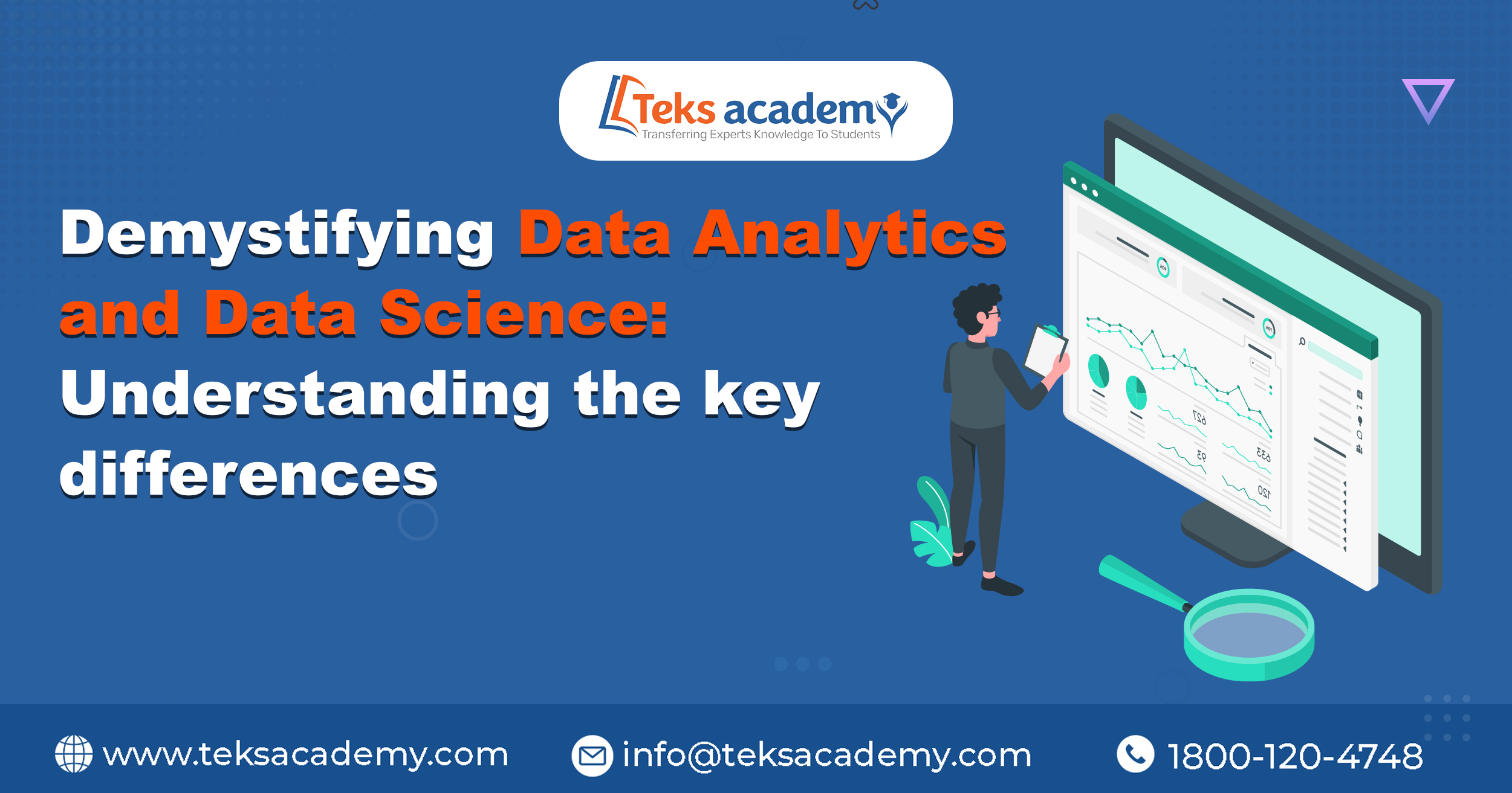 Demystifying Data Science and Data Analytics: Understanding the key differences