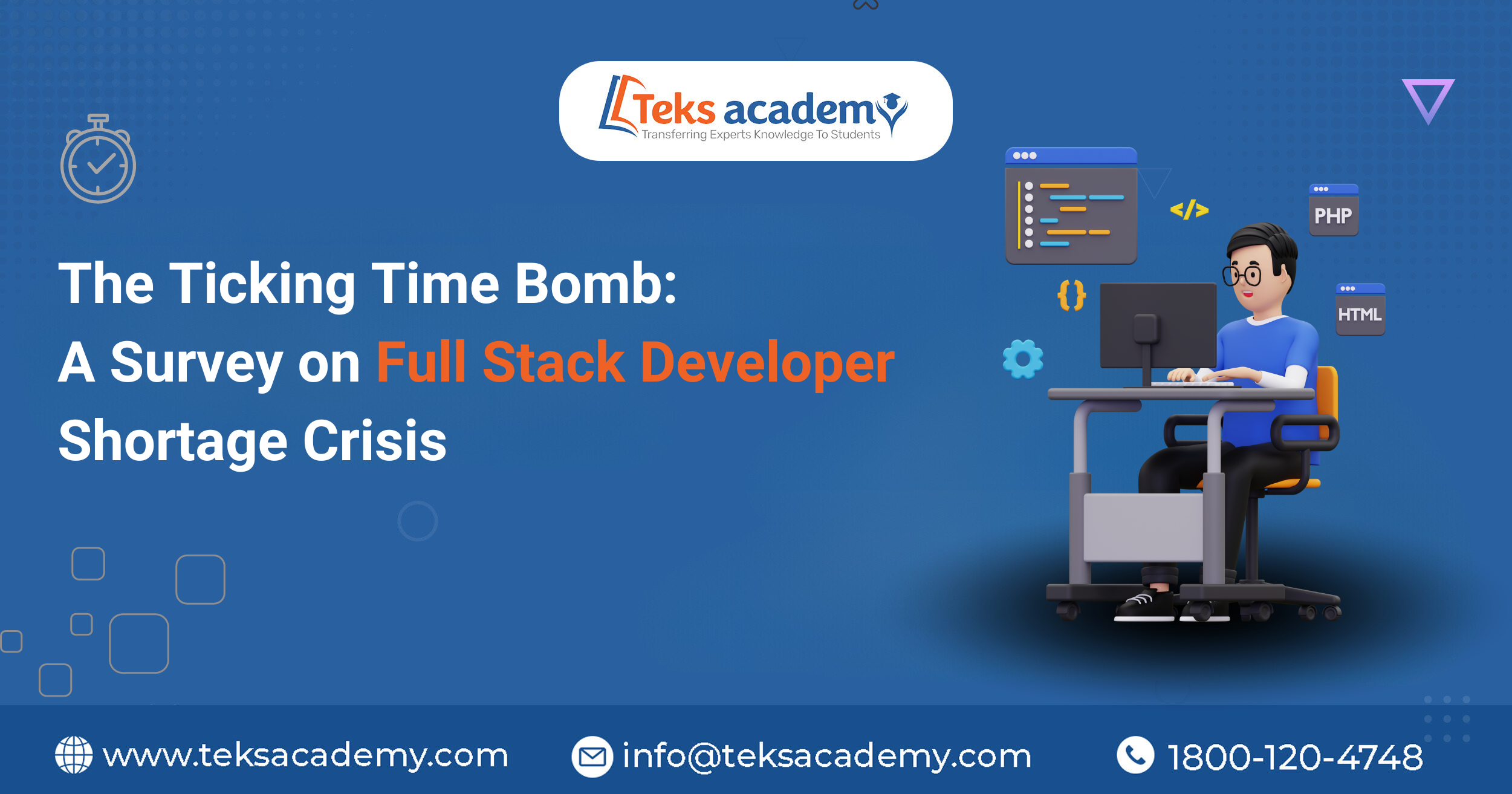 The Ticking Time Bomb: A Survey on Full-stack Developer Shortage Crisis